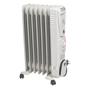 7 Fin Oil-Filled Radiator 1.5kW & Timer