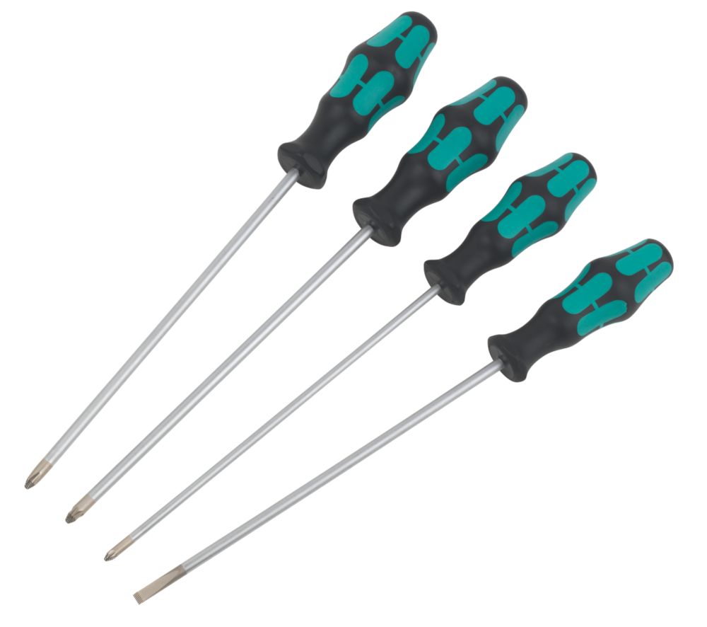 Kraftform Plus Lasertip 200mm Screwdriver Set 4Pcs