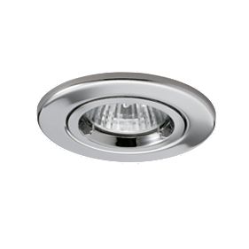 JCC Fireguard Fixed Fire Rated Recessed Downlight Chrome 240V