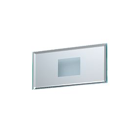 Halolite Mirrored Single Bathroom Wall Light 20W