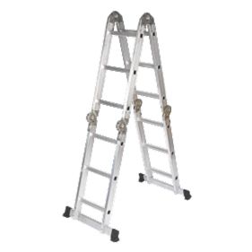 Multipurpose Ladder 4-Section 3-Rung 3.4m