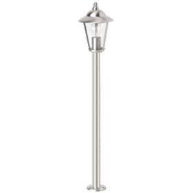 Neil Brushed Stainless Steel Post Light