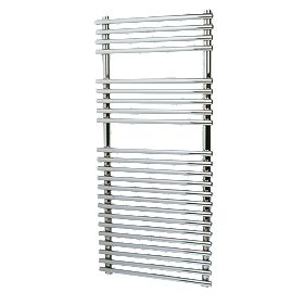 Kudox Chrome Bar-on-Bar Towel Rail 1100 x 500mm 476W 1624Btu