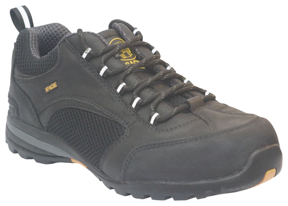 Apache Low Profile Safety Trainers Black Size 7