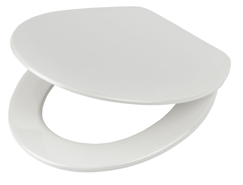 Carrara amp Matta Nord Inox Toilet Seat White