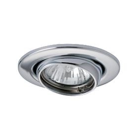 JCC Fireguard Adjustable Round Fire Rated Eyeball Downlight Pol. Chr 240V