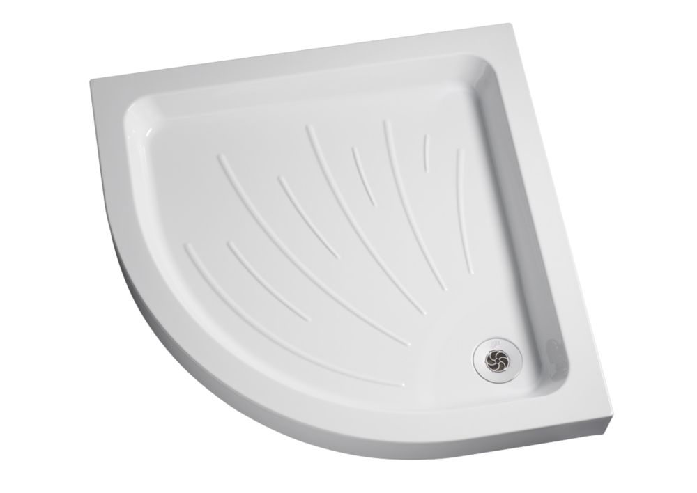 Mira Flight Corner Quadrant Shower Tray Acrylic