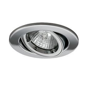 JCC Fireguard Adjustable Fire Rated Recessed Downlight Chrome 240V