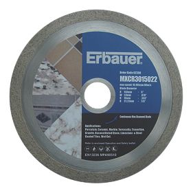 Erbauer Diamond Tile Blade 150mm