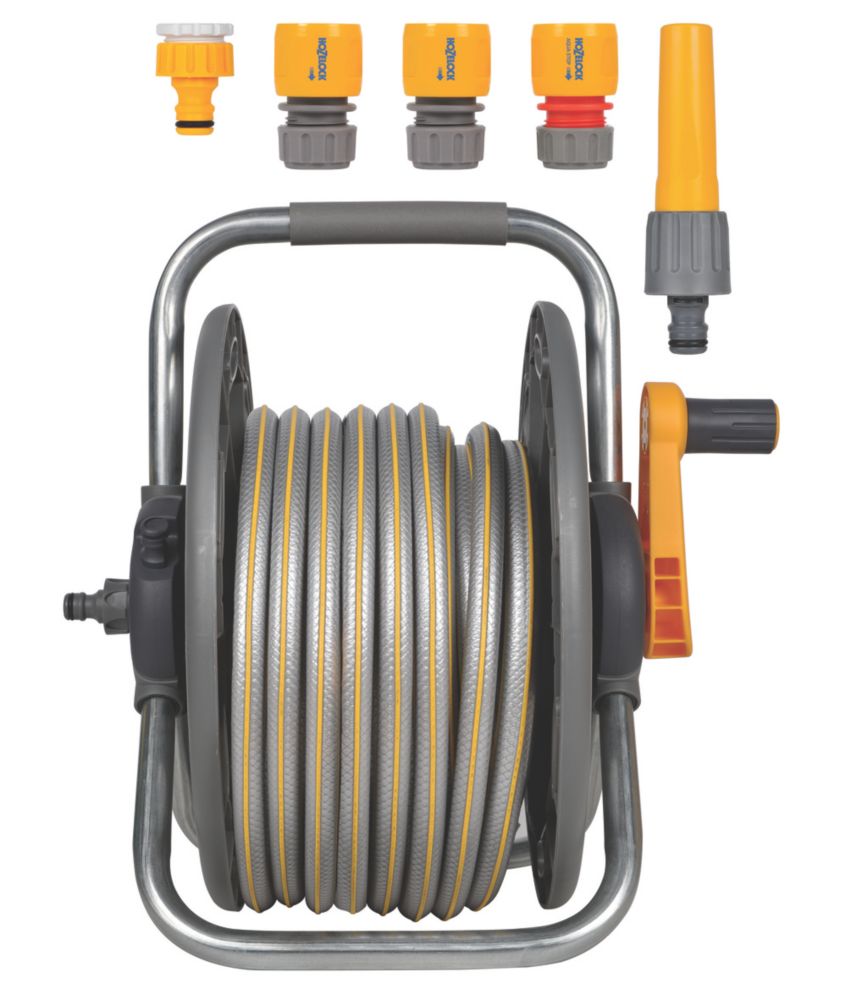 Hozelock 2 in 1 Reel with 25m Hose