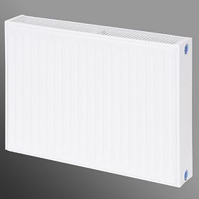 Flomasta Type 22 Double Panel Double Convector Radiator White 500 x 700mm