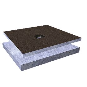 Aquadry Wetroom Tileable Square Shower Tray 900