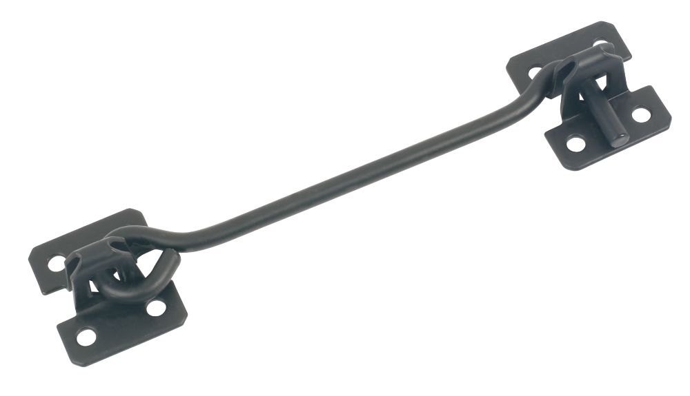 Black Cabin Hook 152 x 40mm