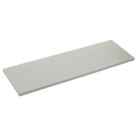 Melamine Shelves Silver 800 x 250 x 19mm Pack of 2