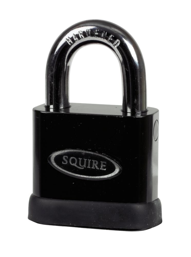 Squire Solid Steel Master Keyed Padlocks 10mm dia Shackle Pack of 10