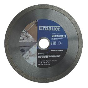 Erbauer Diamond Tile Blade 180mm