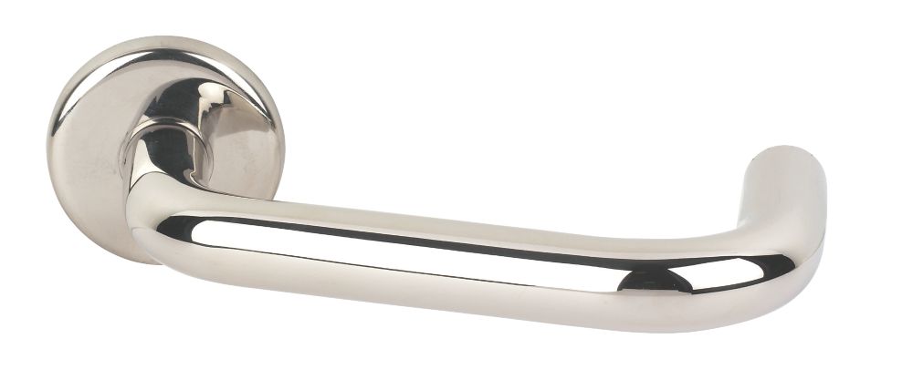Aerotech Less Able Lever on Rose Polished Stainless Steel