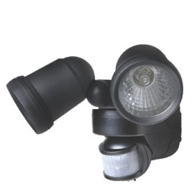 Pro Twin PIR Spotlight Graphite Sensor Controlled 2 x 42W