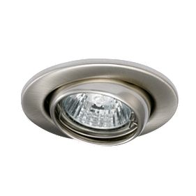 JCC Fireguard Adjustable LV Fire Rated Eyeball Downlight Brsh. Chrome 12V