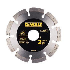 DeWalt 115 x 22.2 mm Diamond Blade Soft/Abrasive