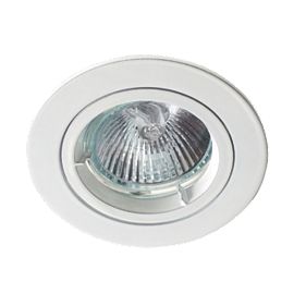 Robus Fixed Round Low Voltage Downlight White 12V