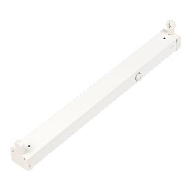 Pop Pack Switch Start 1 x 18W Fluorescent Batten Pack of 4