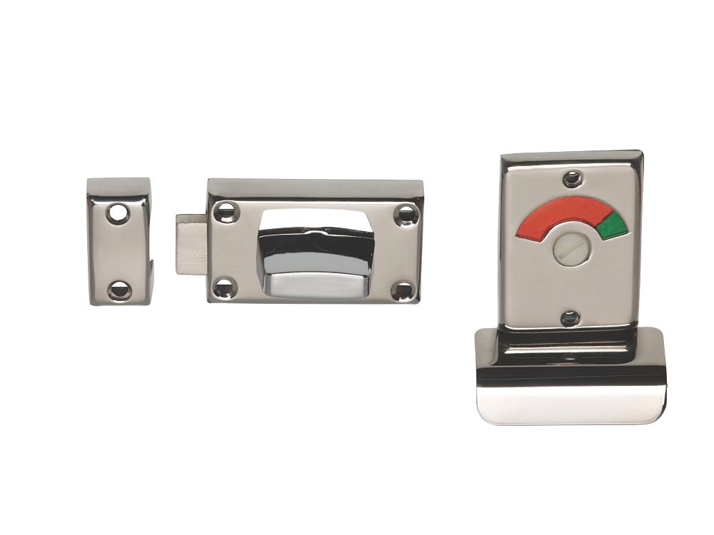 Eurospec Indicator Bolt Polished Stainless Steel | Bathroom Indicator ...