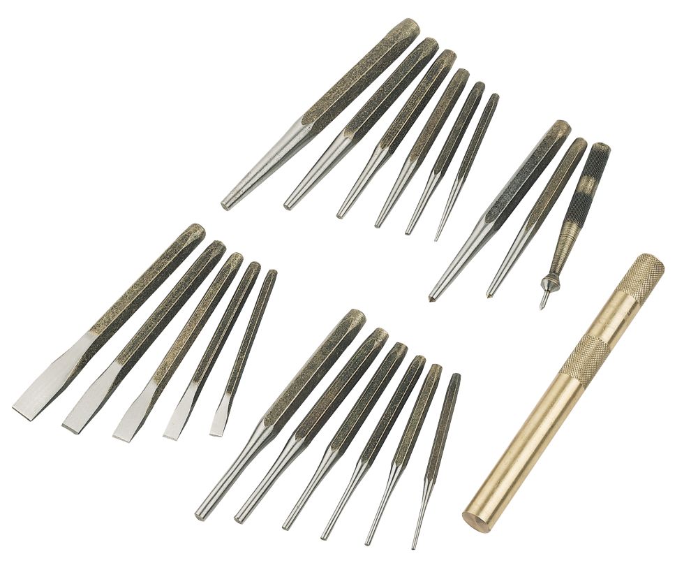 Punch And Chisel Set 21Pc