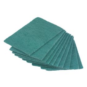 Spontex Green Utility Scouring Pad Pack of 10