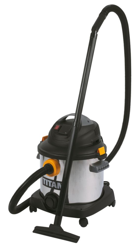 Titan TTB430VAC 1400W 30Ltr Wet & Dry Vacuum Cleaner 240V Wet & Dry