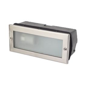 Corsica 40W Stainless Steel Brick Light