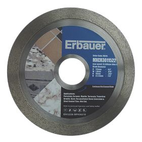 Erbauer Diamond Tile Blade 115mm