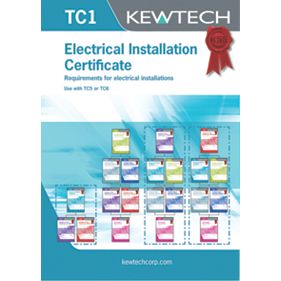 Kewtech TC1 Test Report Pads Pack of 20