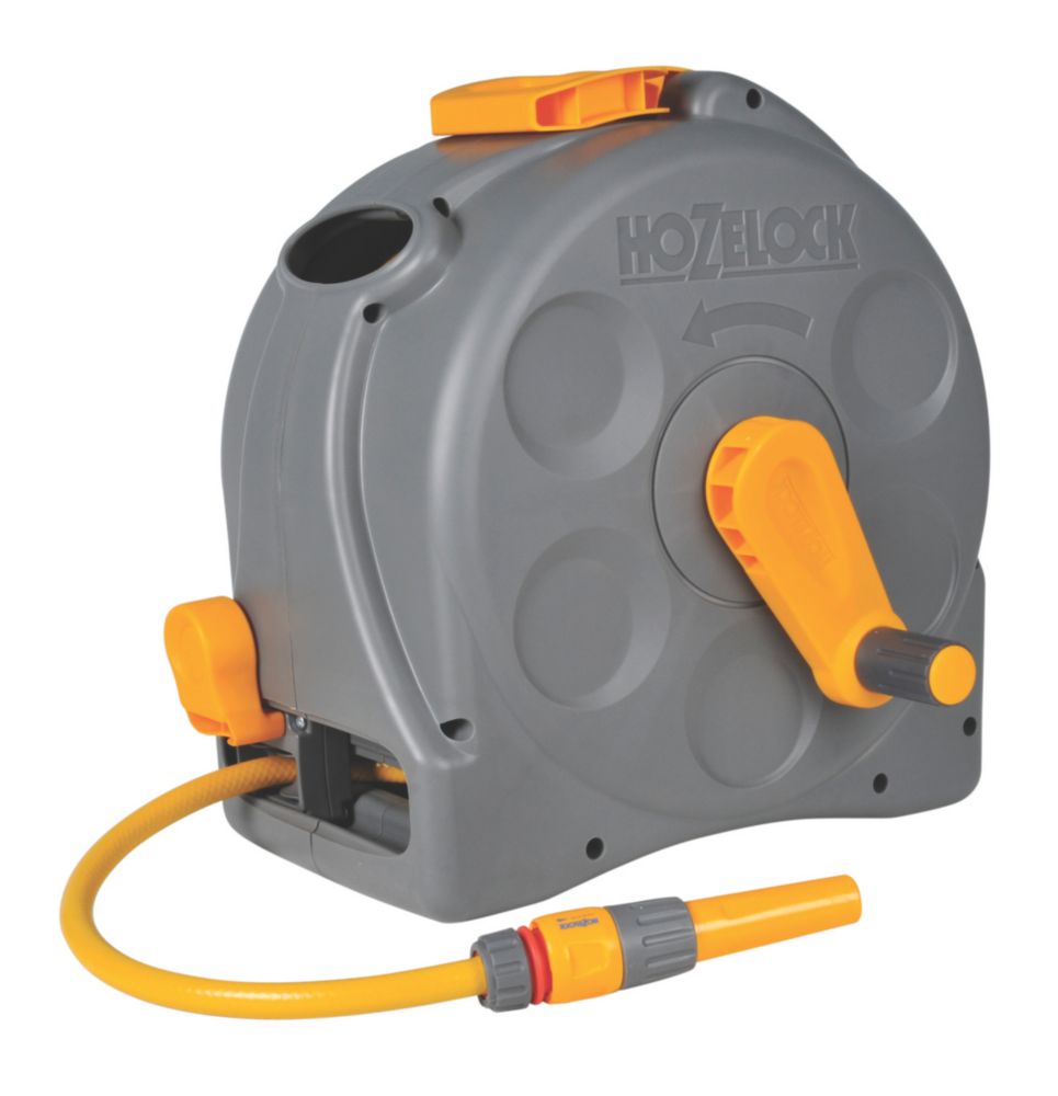 Hozelock 2 in 1 Compact Reel with 25m Hose