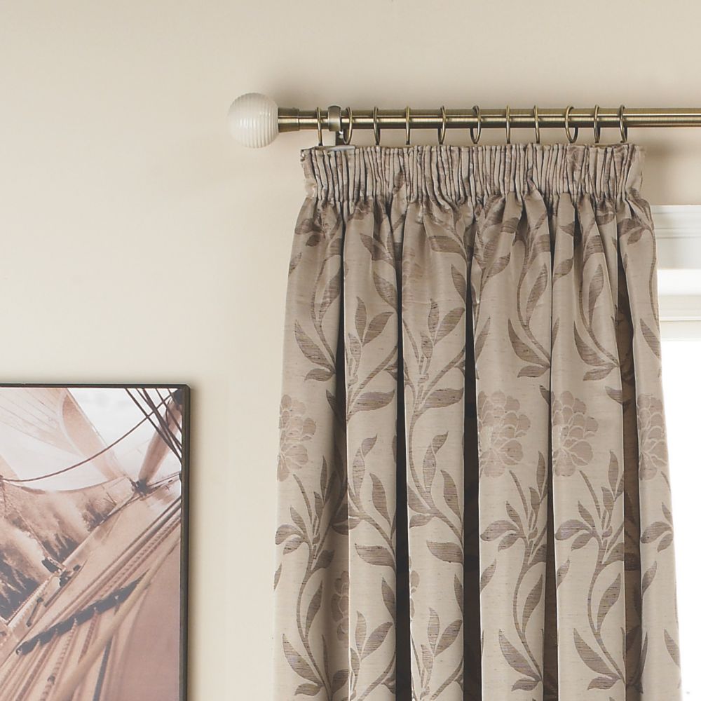 Colours by BampQ Bamboo Beige Curtains 229 x 229cm L Pair