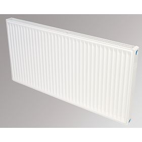 Flomasta Type 21 Double Panel Single Convector Radiator White 600 x 1000mm