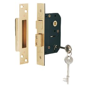 Sterling 5-Lever Mortice Sashlock Brass 2