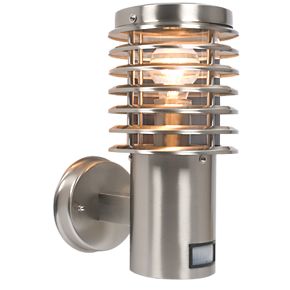 Unbranded Clipper Brushed Stainless Steel PIR Wall Light