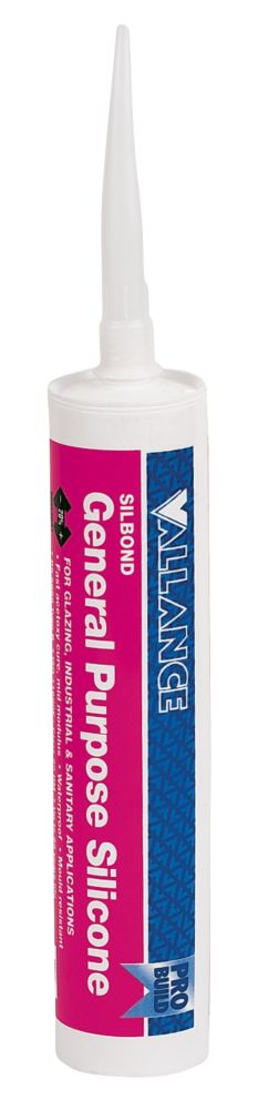 Vallance General Purpose Silicone Clear 295ml