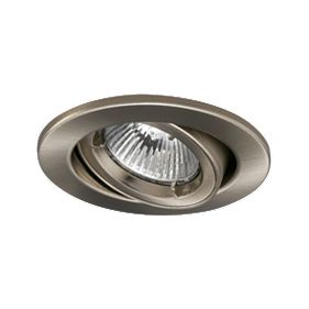 JCC Fireguard Adj. Low Voltage Fire Rated Recessed Downlight Brsh Chr 12V