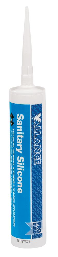 Vallance Sanitary Silicone White 295ml