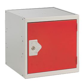 Security Cube Locker 450mm Red