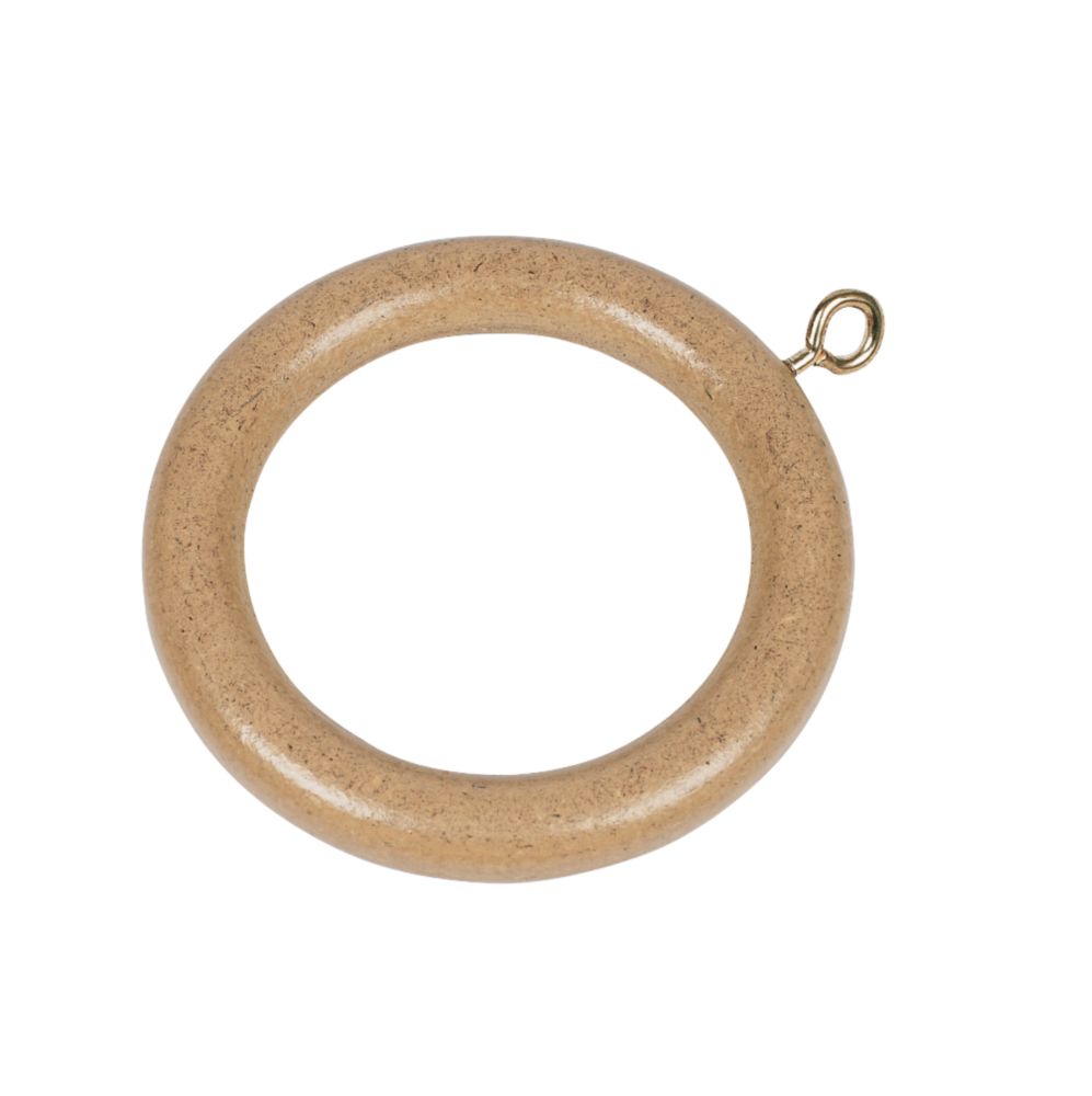 Natural Pine Curtain Rings 35mm Pack of 20