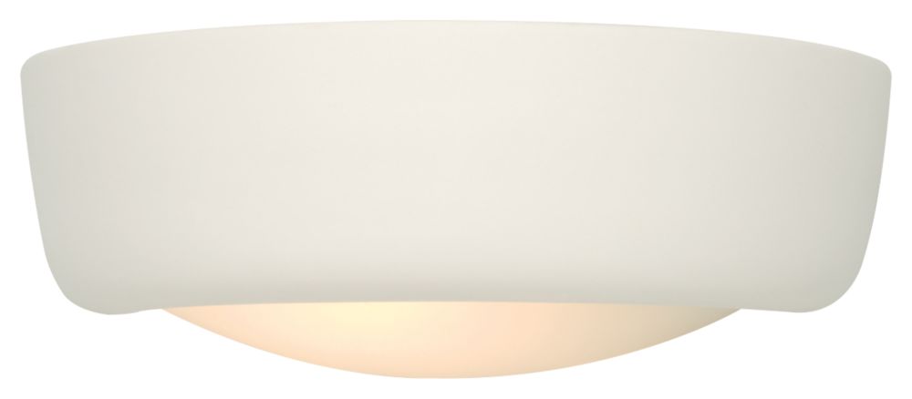 Unbranded Solta Ceramic and Glass Wall Light