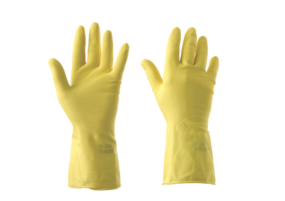 Marigold Yellow Household Gloves Medium
