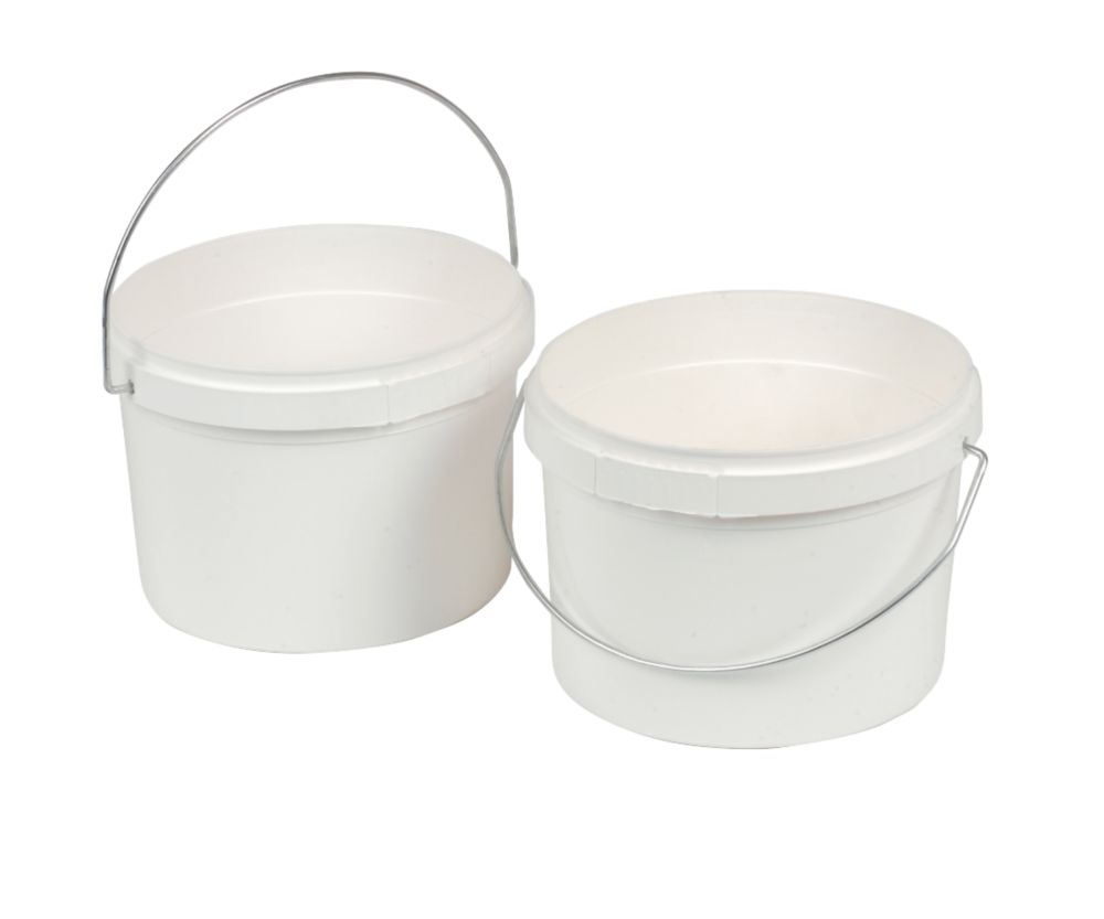 No Nonsense Paint Kettles White 1Ltr Pk2