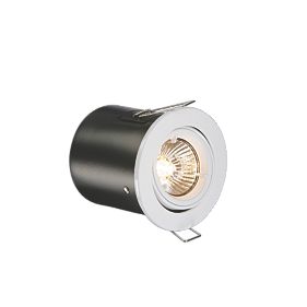 Adjustable White Low Voltage Fire Rated Downlight 12V