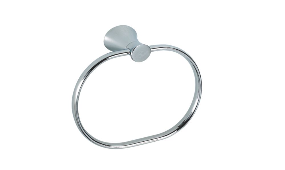 BampQ Infinity Towel Ring Chrome Effect