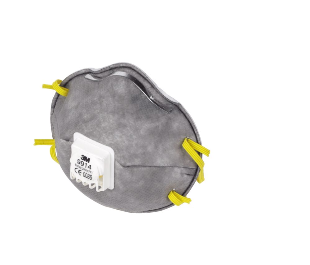 Valved Nuisance Odour Respirator 3M 9914 P1 Pack of 10