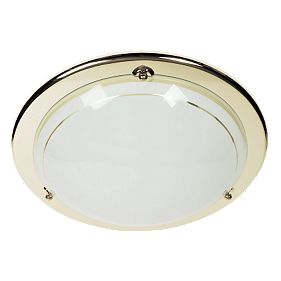 Brass Circular Ceiling Light